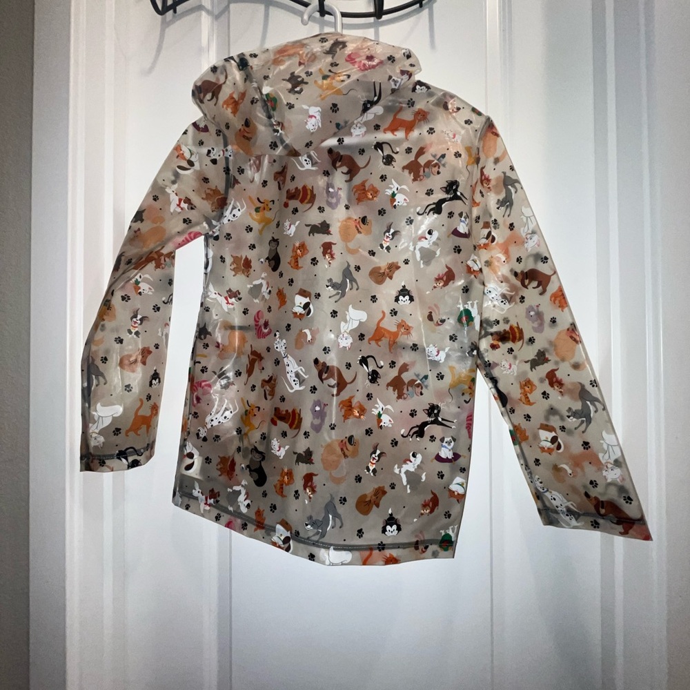 Disney Parks Reigning Cats and Dogs rain jacket. - Picture 2 of 3